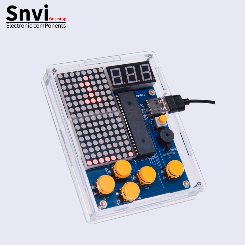 Snvi DIY Pixel Game Console Ki - огляд і ціна Diy Electronics For Kids