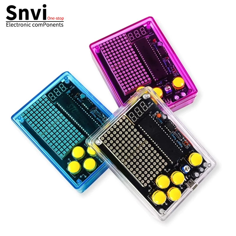 Snvi DIY Pixel Game Console Ki - огляд і ціна Diy Electronics For Kids