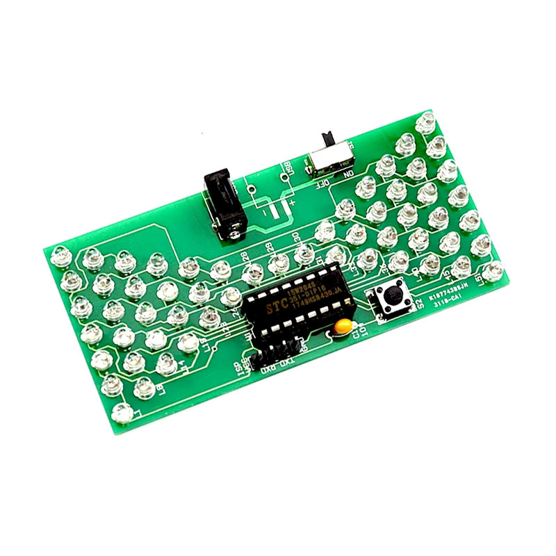 LED Hourglass Learning Kit - S - огляд і ціна Diy Electronics Projects For Beginners