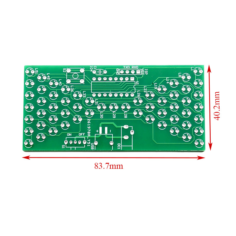 LED Hourglass Learning Kit - S - огляд і ціна Diy Electronics Projects For Beginners
