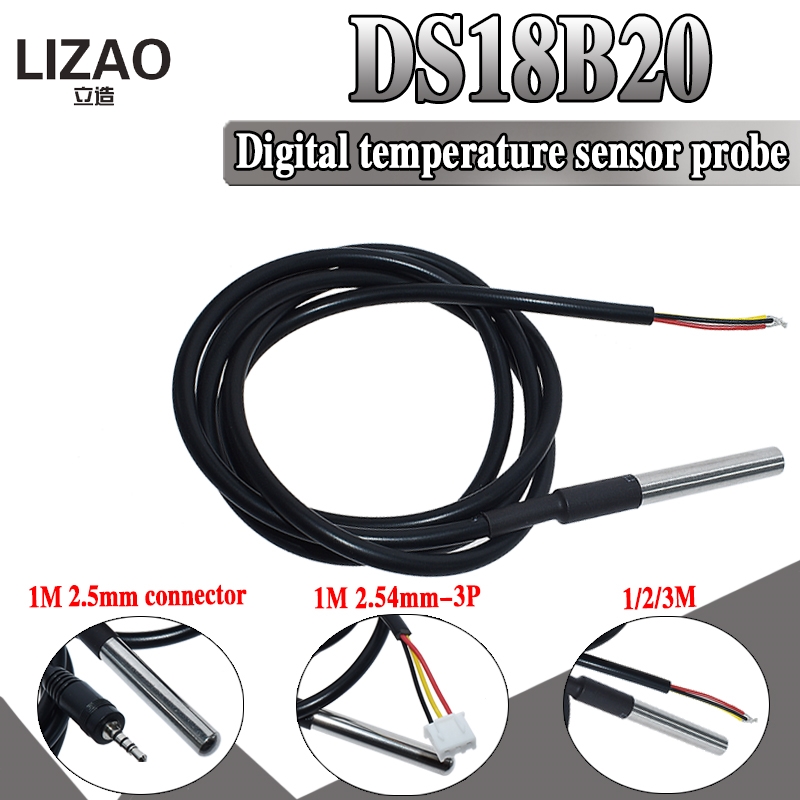 LIZAO 1PCS DS18B20 Temperature - огляд і ціна Ds18B20 Temperature Sensor