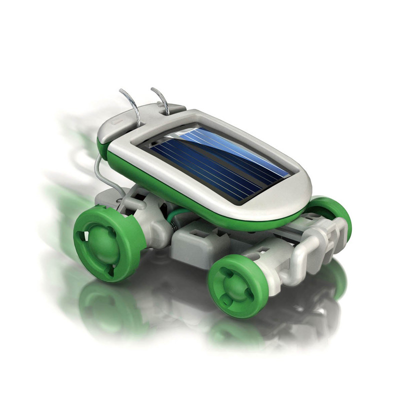 6-In-1 Solar-Power Robot Kit A - огляд і ціна Diy Robot Electronics Kit
