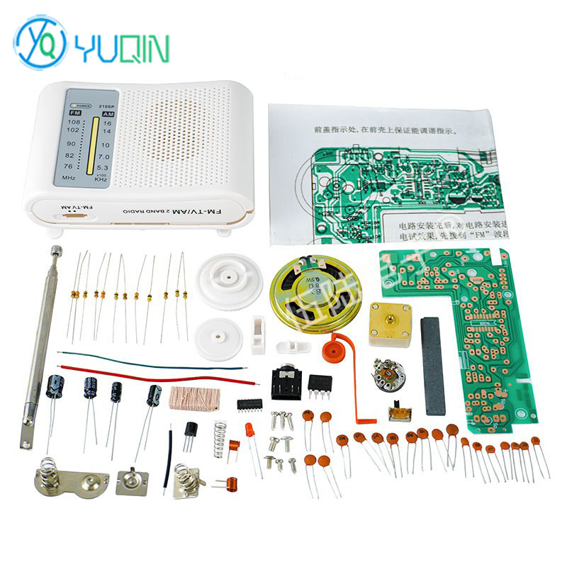 210SP AM/FM Radio Kit DIY Elec - огляд і ціна Diy Electronics Projects For Beginners