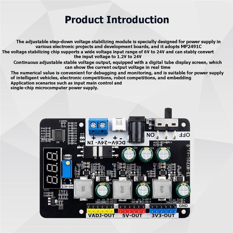 B92B-Voltage Regulator Module  - огляд і ціна Diy Electronics Board